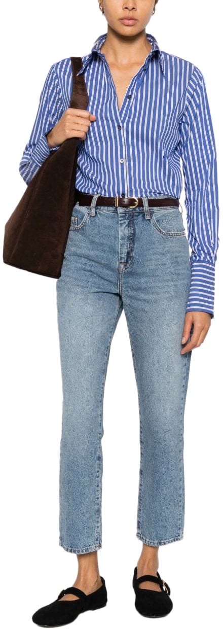 Pinko Shirts Blue Blauw