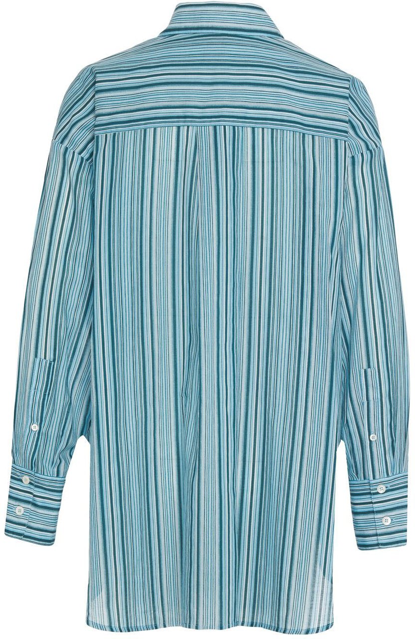 Pinko Striped blouse Blauw