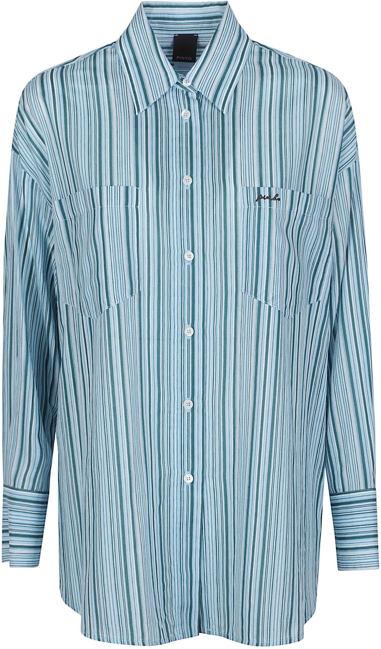 Pinko Cheyanne Shirt Blue Blauw