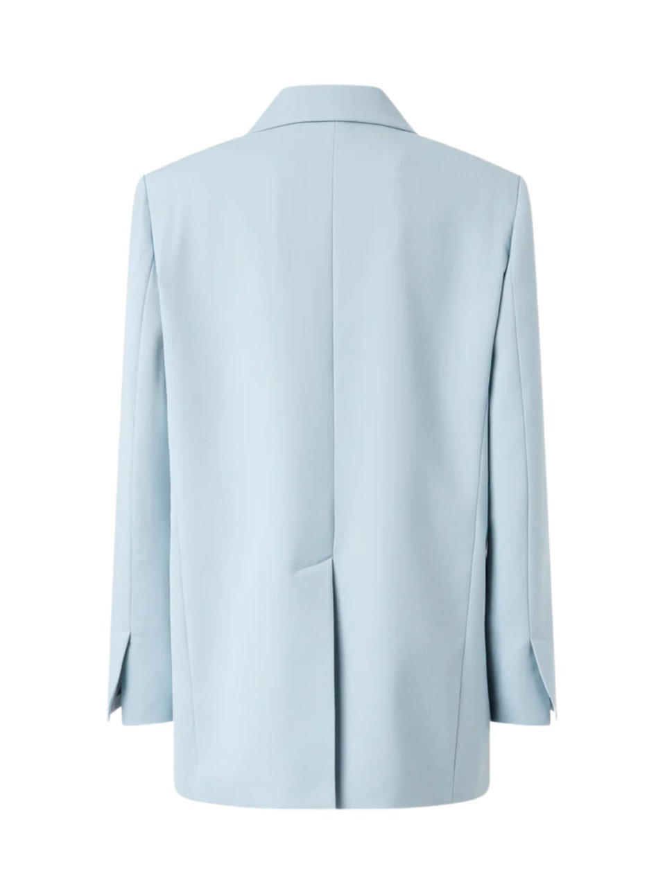 Pinko Structured Double-Breasted Classic Jacket Blauw