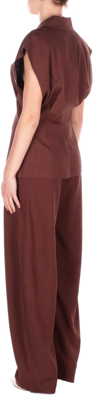 Pinko Trousers Brown Bruin