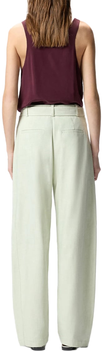 Pinko Trousers Cyan Cyaan