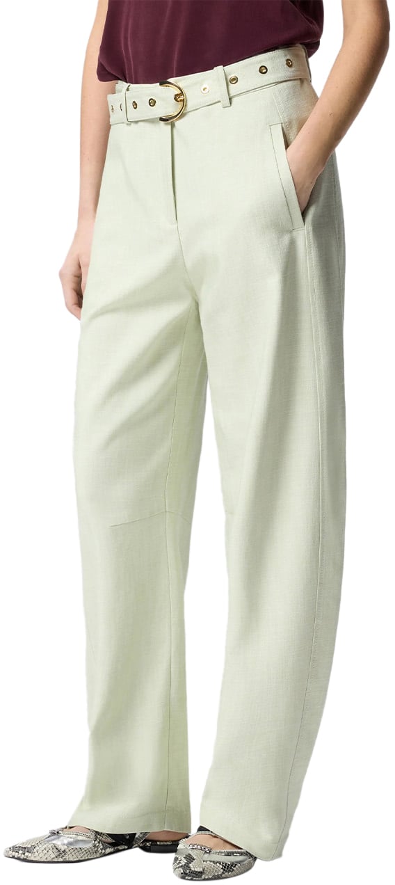 Pinko Trousers Cyan Cyaan