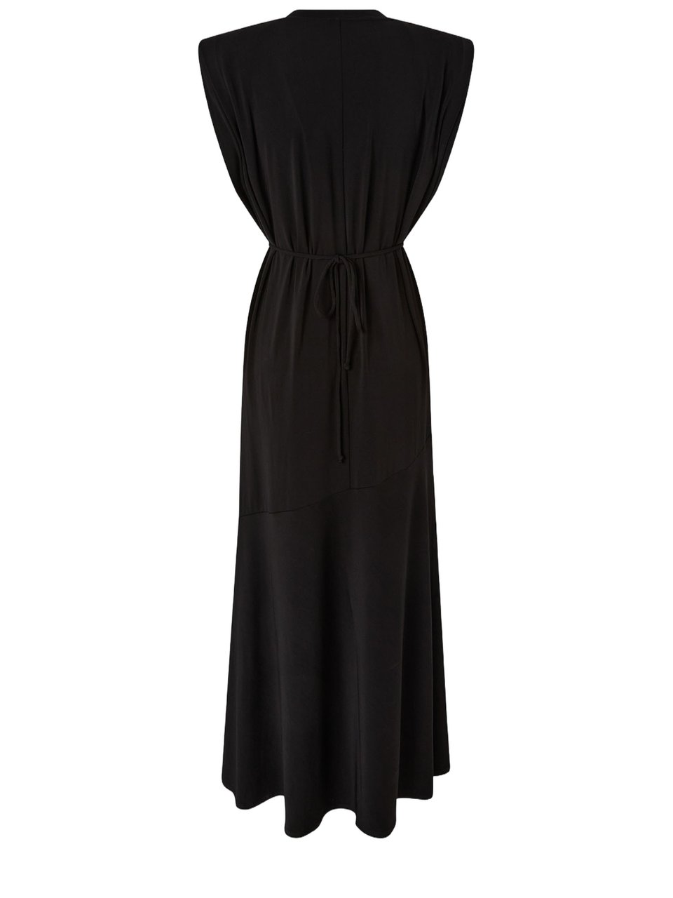 Pinko Sleeveless Dress With Straps Zwart