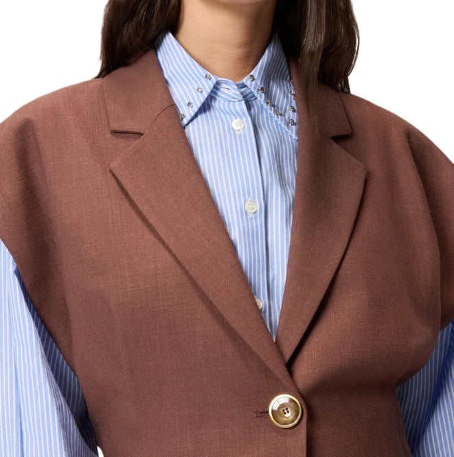 Pinko Jackets Brown Bruin