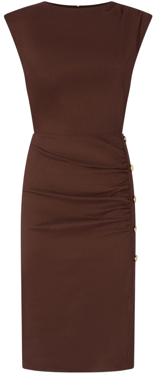 Pinko Dresses Brown Bruin