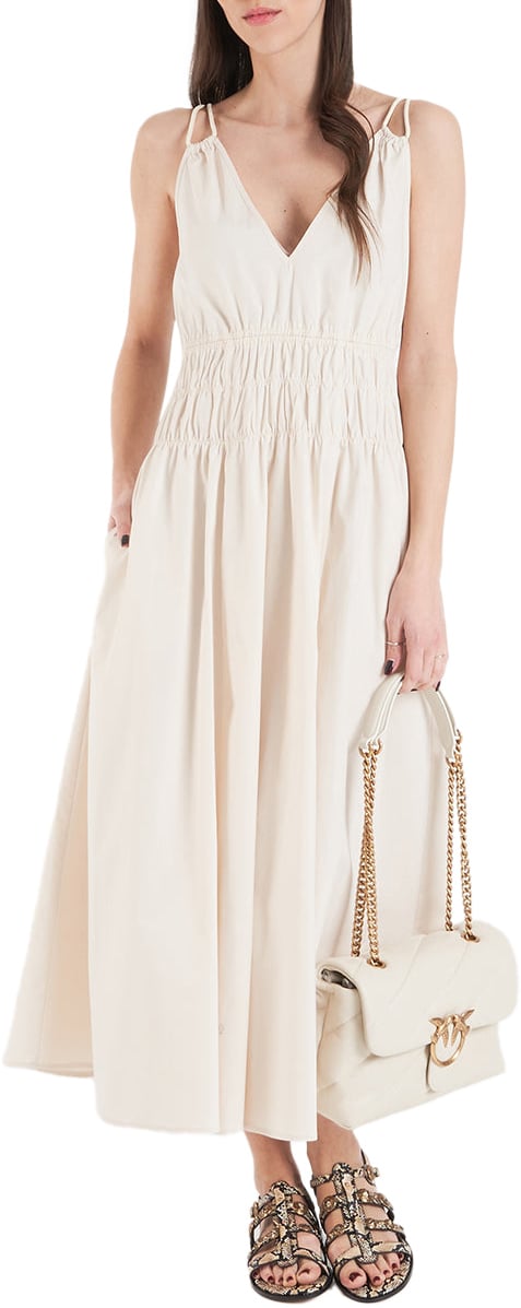 Pinko Maxi dress Beige