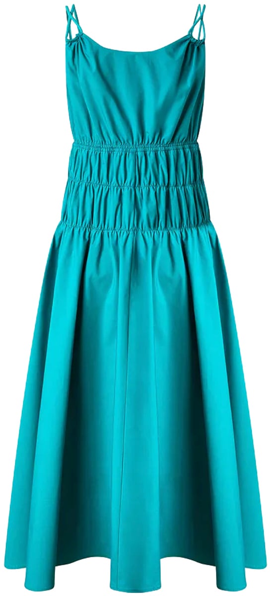 Pinko Dresses Verde Lago Groen