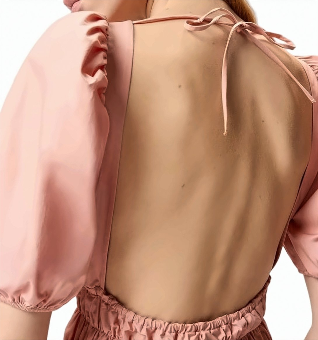 Pinko Joandra Cotton Poplin Crop Top Neutraal