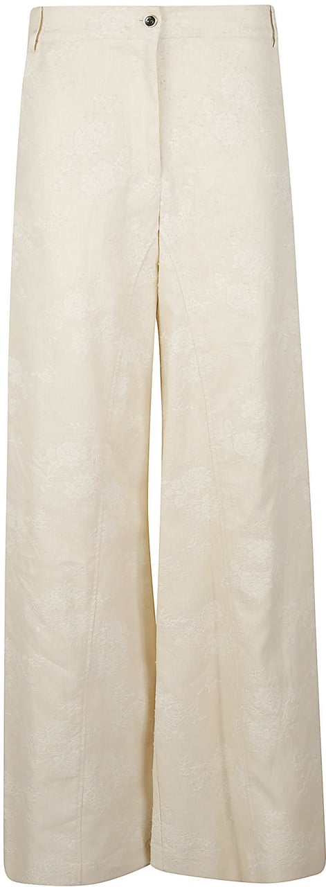 Pinko Ivy Wide Leg Pant Nude Beige