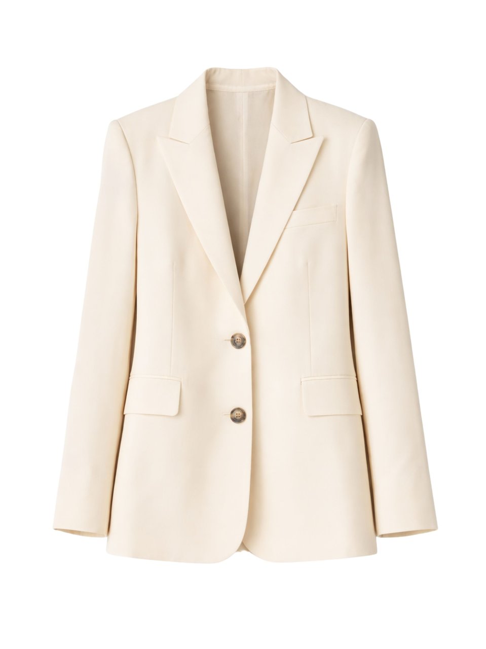 Pinko Tailored Notch Lapel Blazer Neutraal