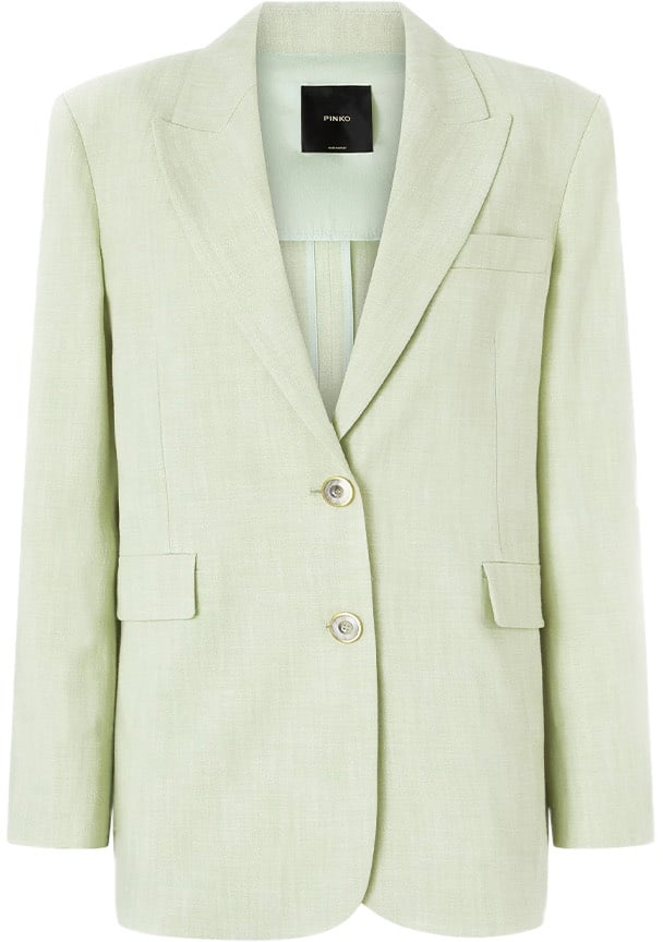 Pinko Blazers Cyan Cyaan