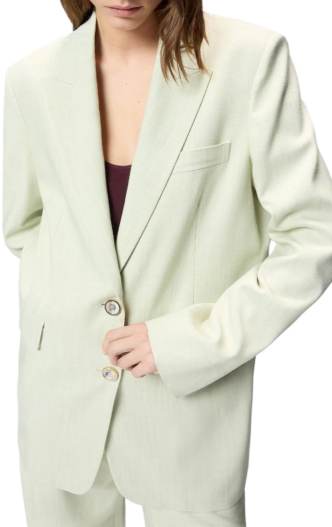 Pinko Blazers Cyan Cyaan