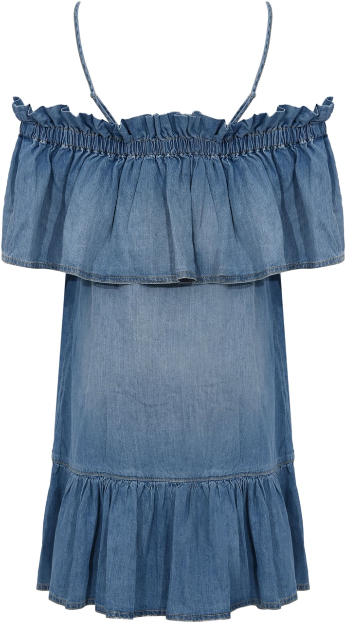 Pinko Dresses Lavaggio Medio Chiaro Blauw