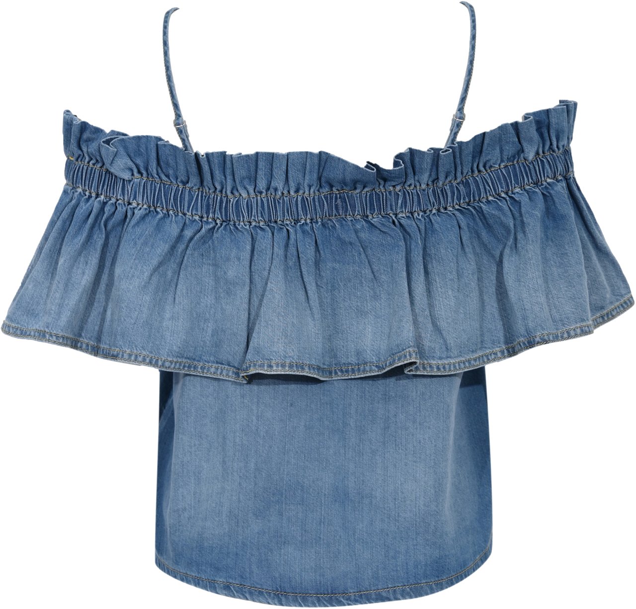 Pinko Top Lavaggio Medio Chiaro Blauw