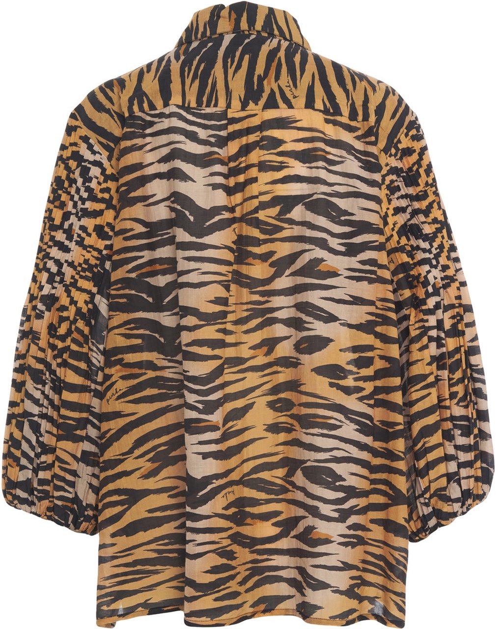 Pinko Blouse with animal print 'Darcey' Bruin