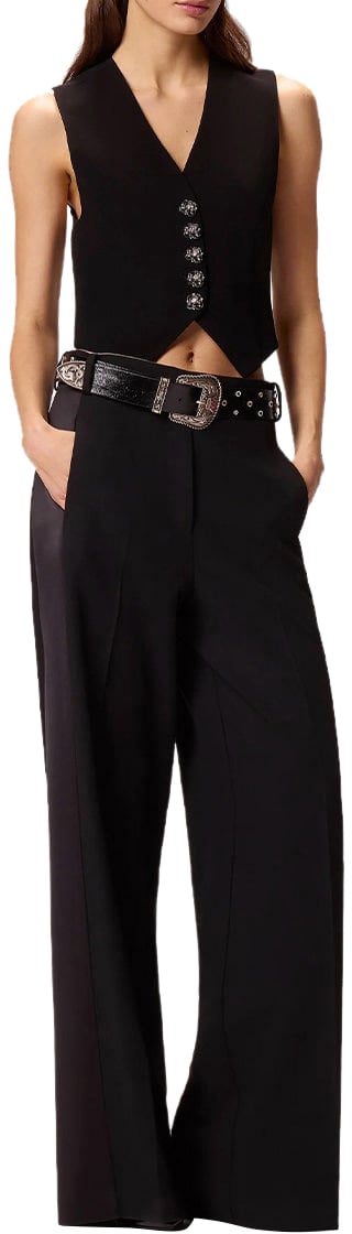 Pinko Waistcoats Black Zwart