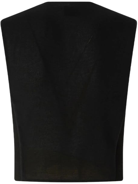 Pinko Waistcoats Black Zwart