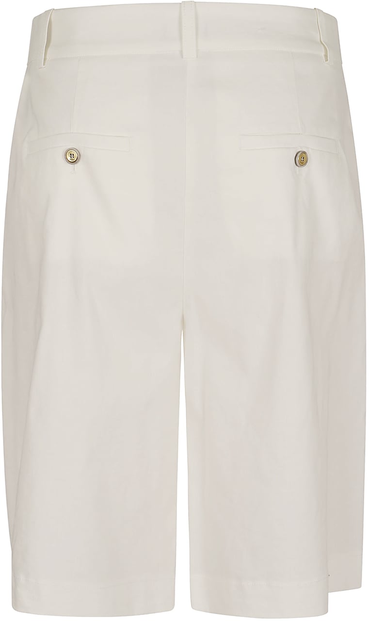 PINKO BRYANA BERMUDA LINO STRETCH Wit