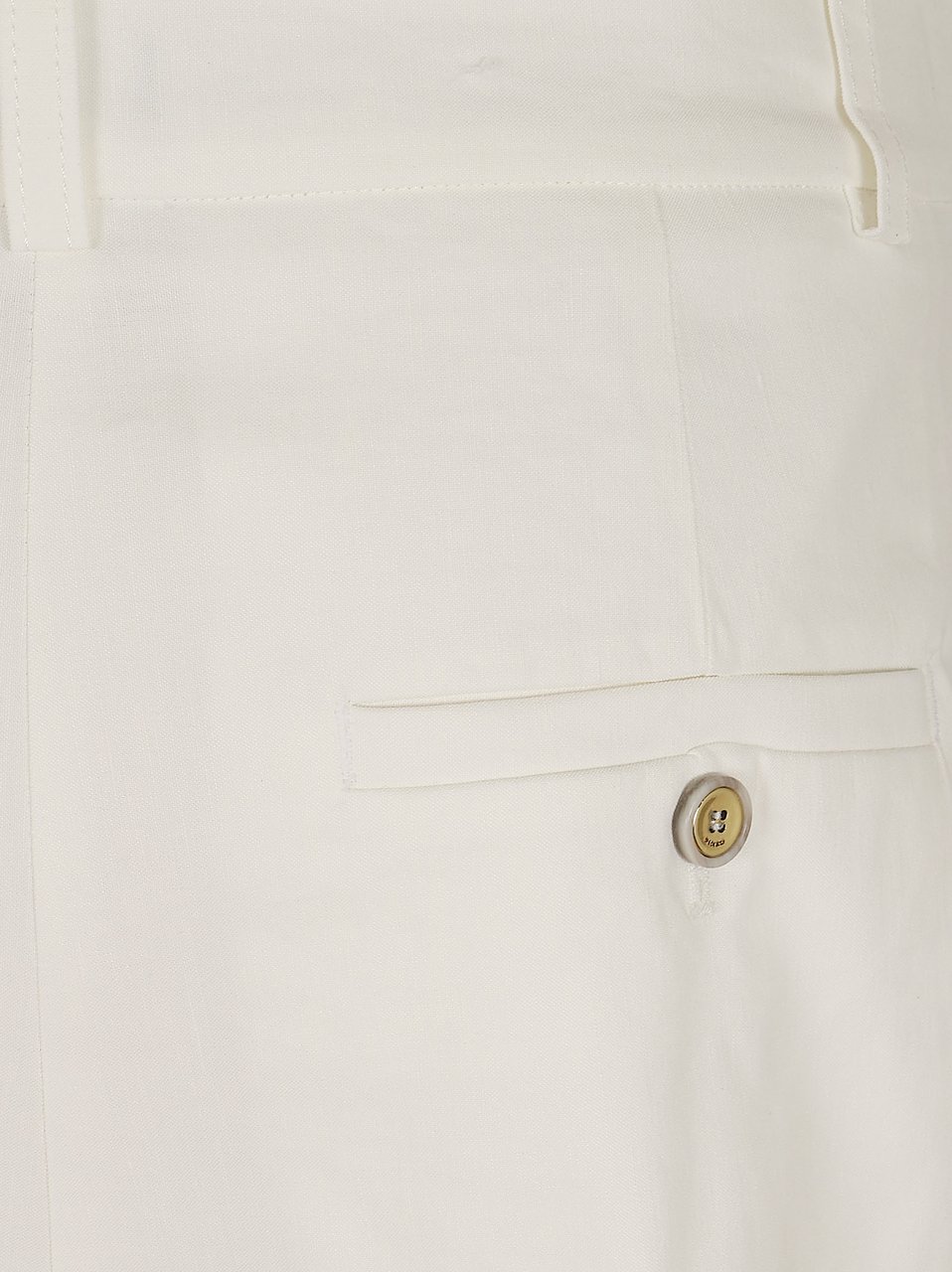 PINKO BRYANA BERMUDA LINO STRETCH Wit