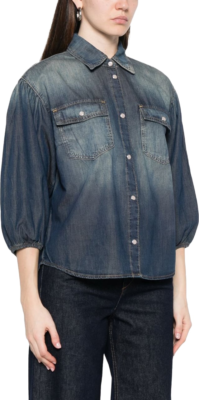 Pinko Shirts Blu Navy