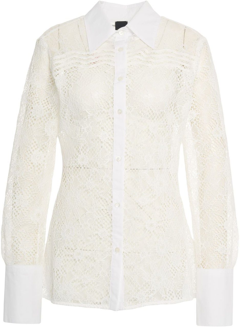 Pinko lace blouse Wit