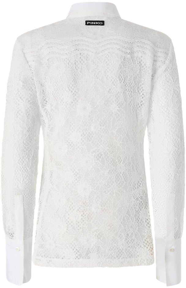 Pinko Shirts White Wit