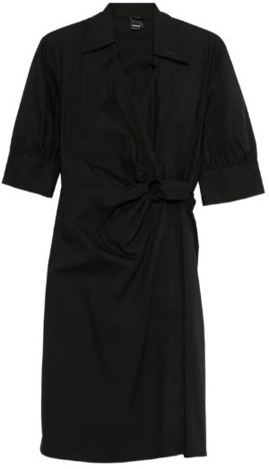 Pinko Dresses Nero Limousine Zwart