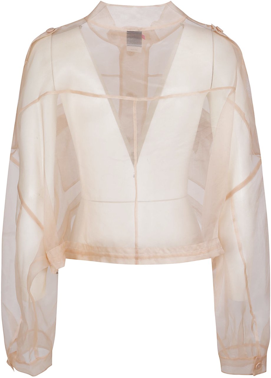 Pinko Longan Caban Pink Roze