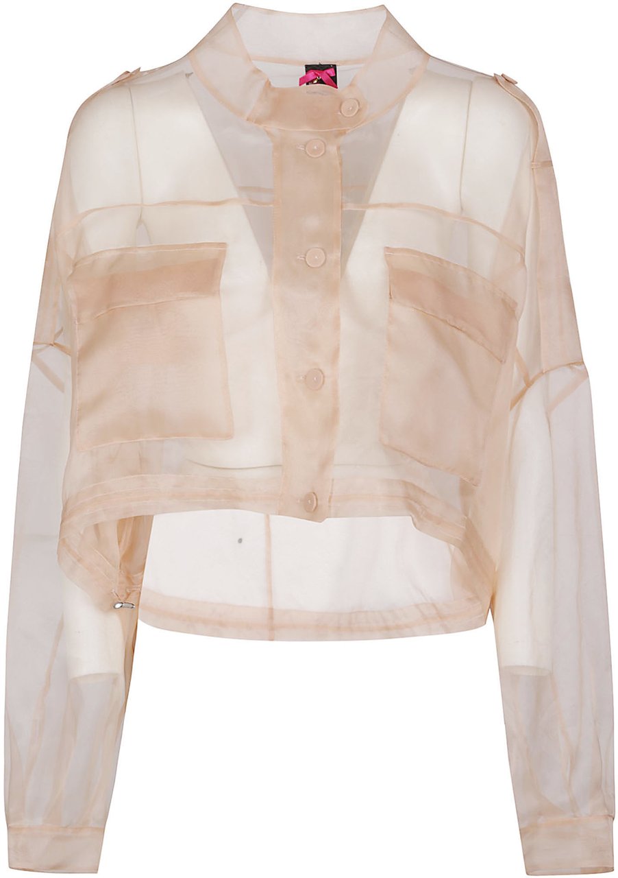 Pinko Longan Caban Pink Roze