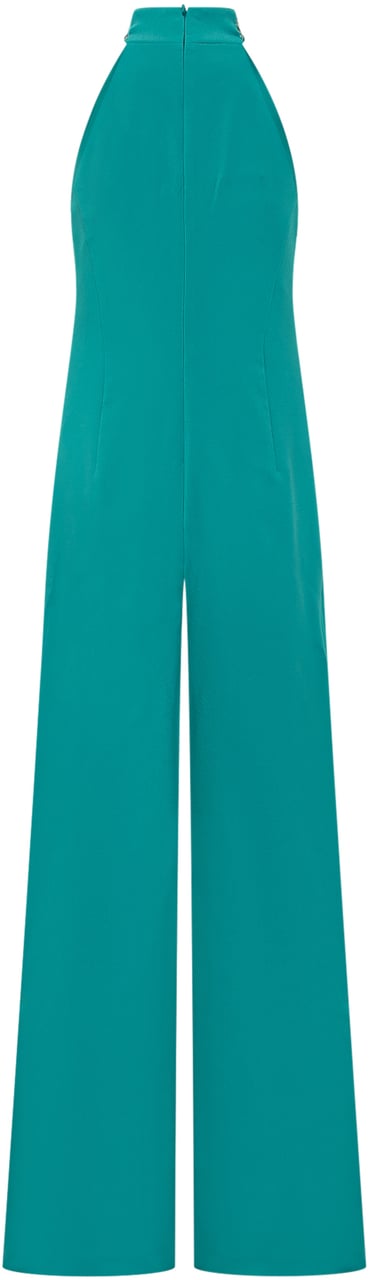 Pinko Tuta Dragon Fruit con Scollo Halter Groen