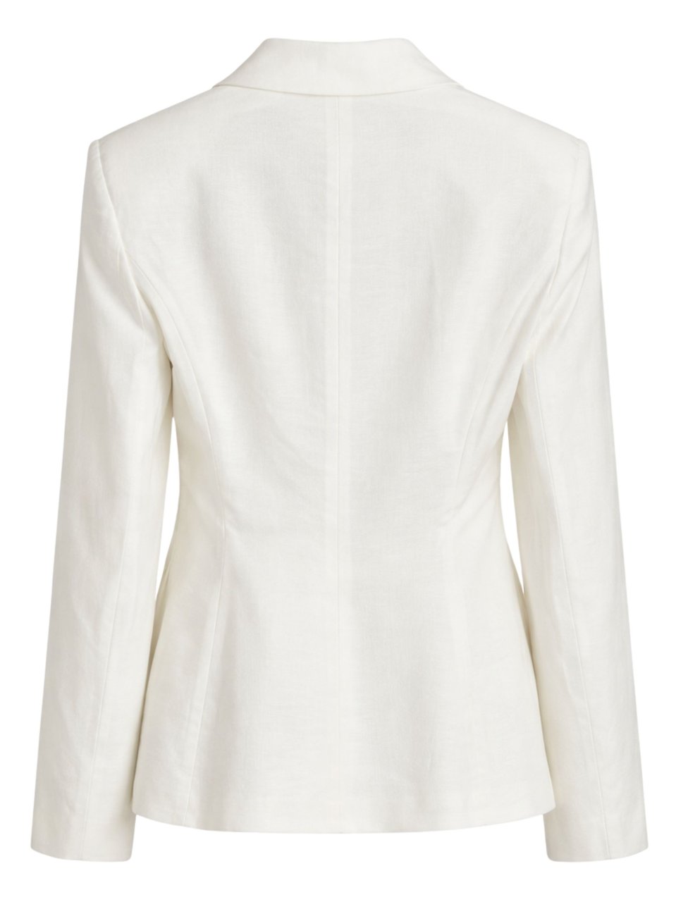 Pinko Effie Structured White Flap Blazer Wit
