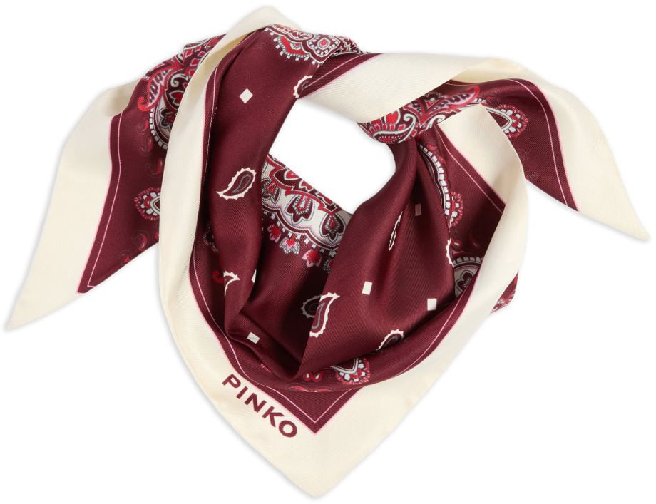 Pinko Scarfs Multbordeauxpanna Divers