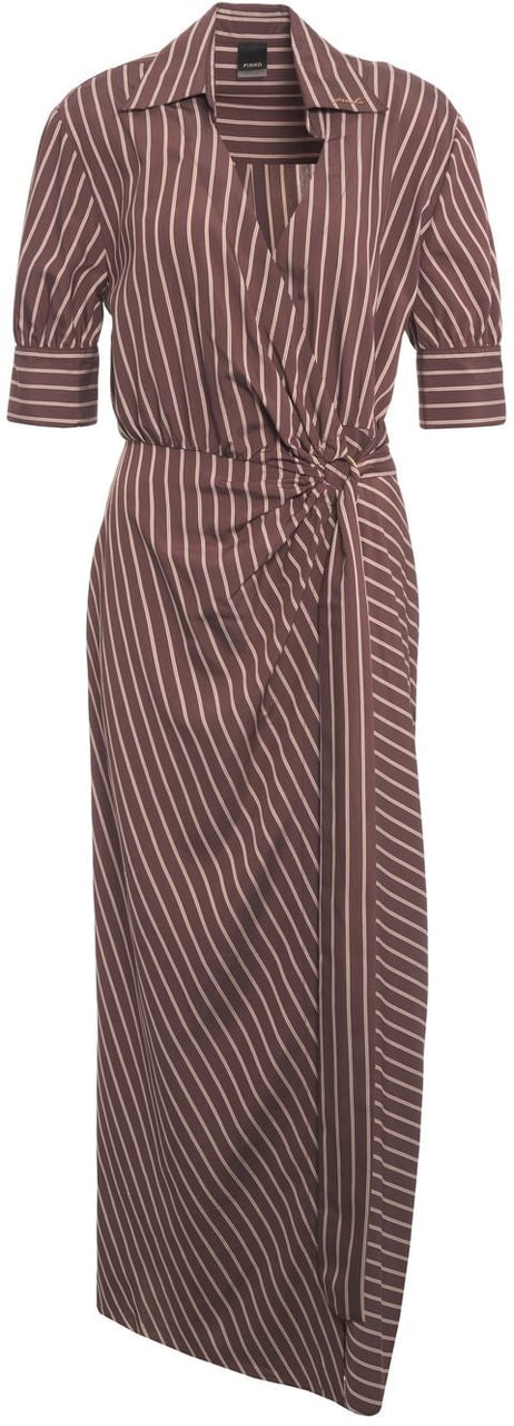 Pinko Maxi dress 'Alexandra' Bruin