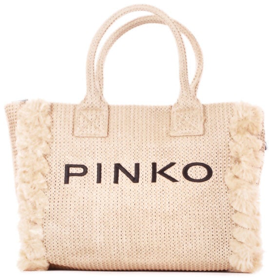 Pinko Bags Nero Gold Beige