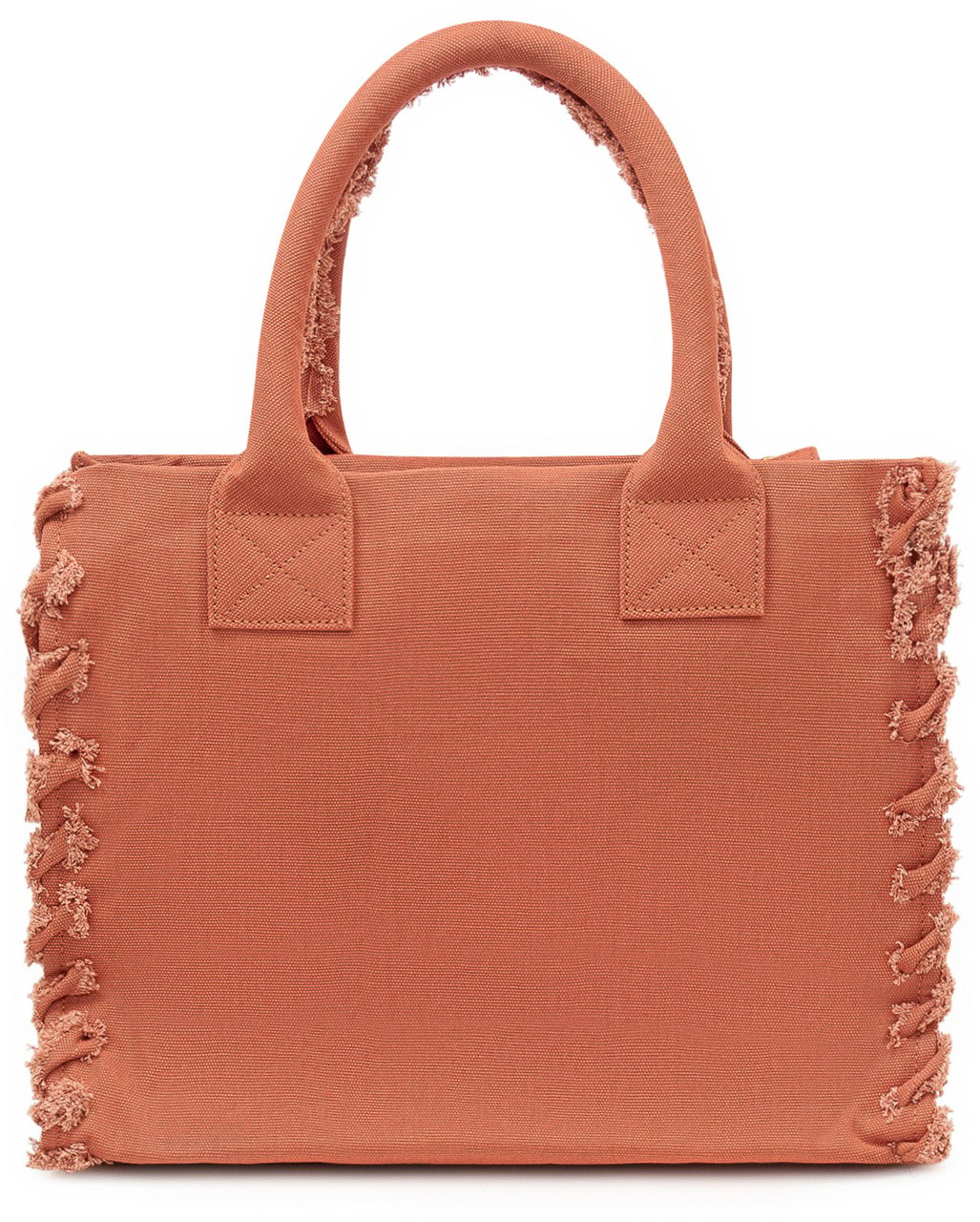 Pinko Borsa Shopper in Canvas con Logo Oranje