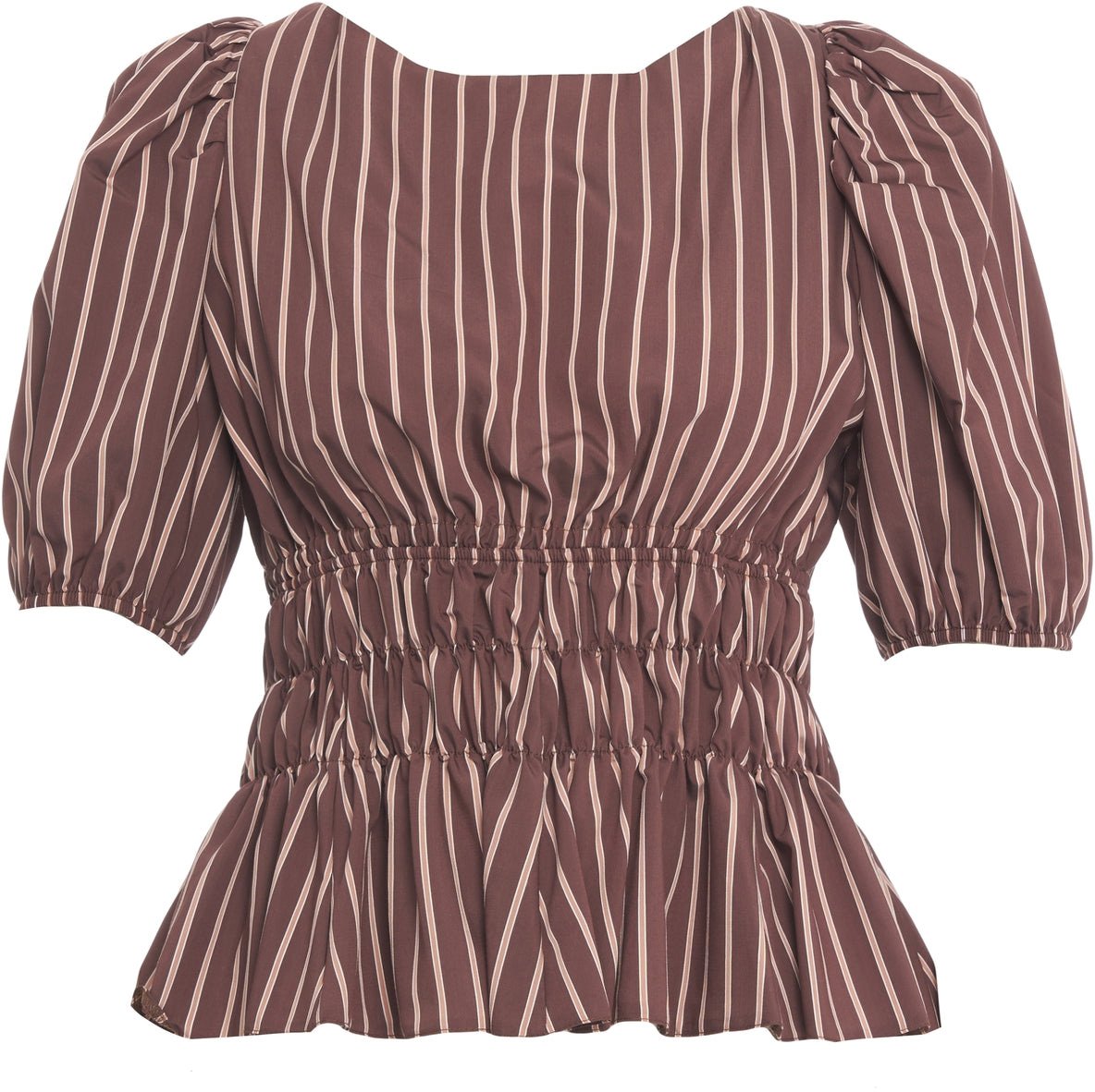 Pinko Striped top 'Jeanette' Bruin
