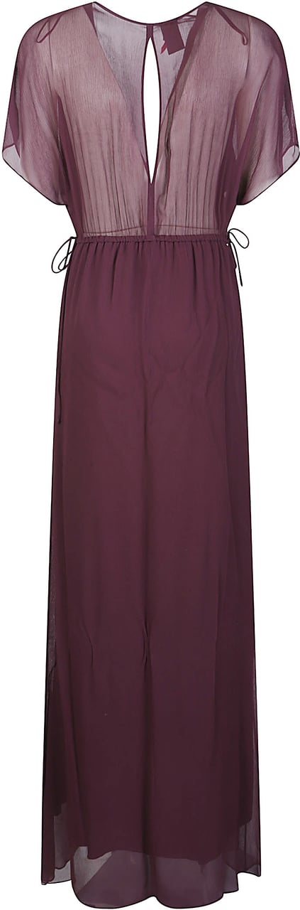 Pinko Garcina Long Dress Red Rood