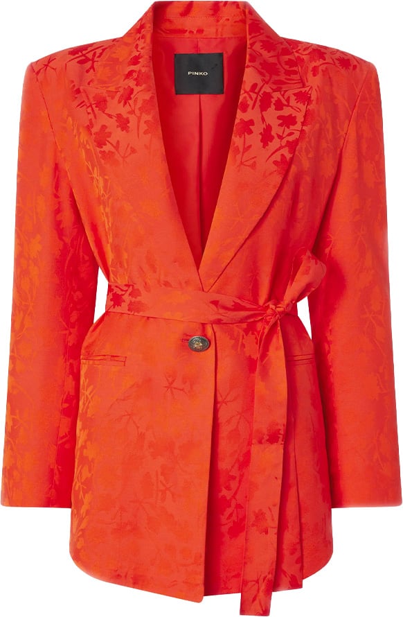 Pinko Blazers Orange Oranje