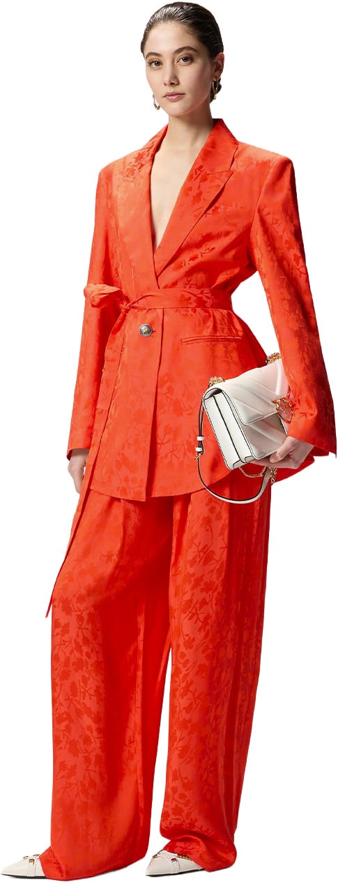 Pinko Blazers Orange Oranje