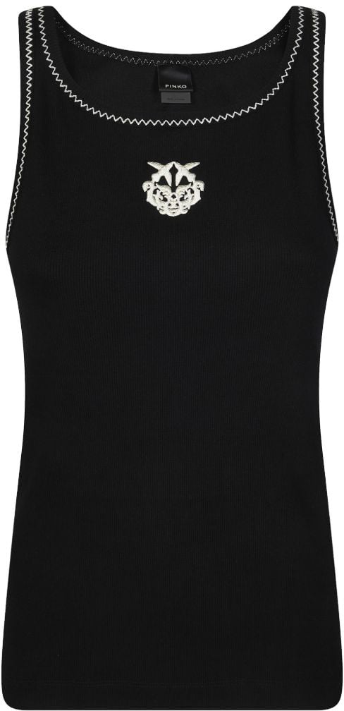 Pinko Top Black Zwart