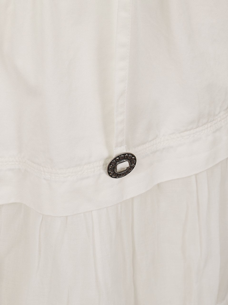 PINKO CASARSA ABITO VOILE E GABARDIN Wit