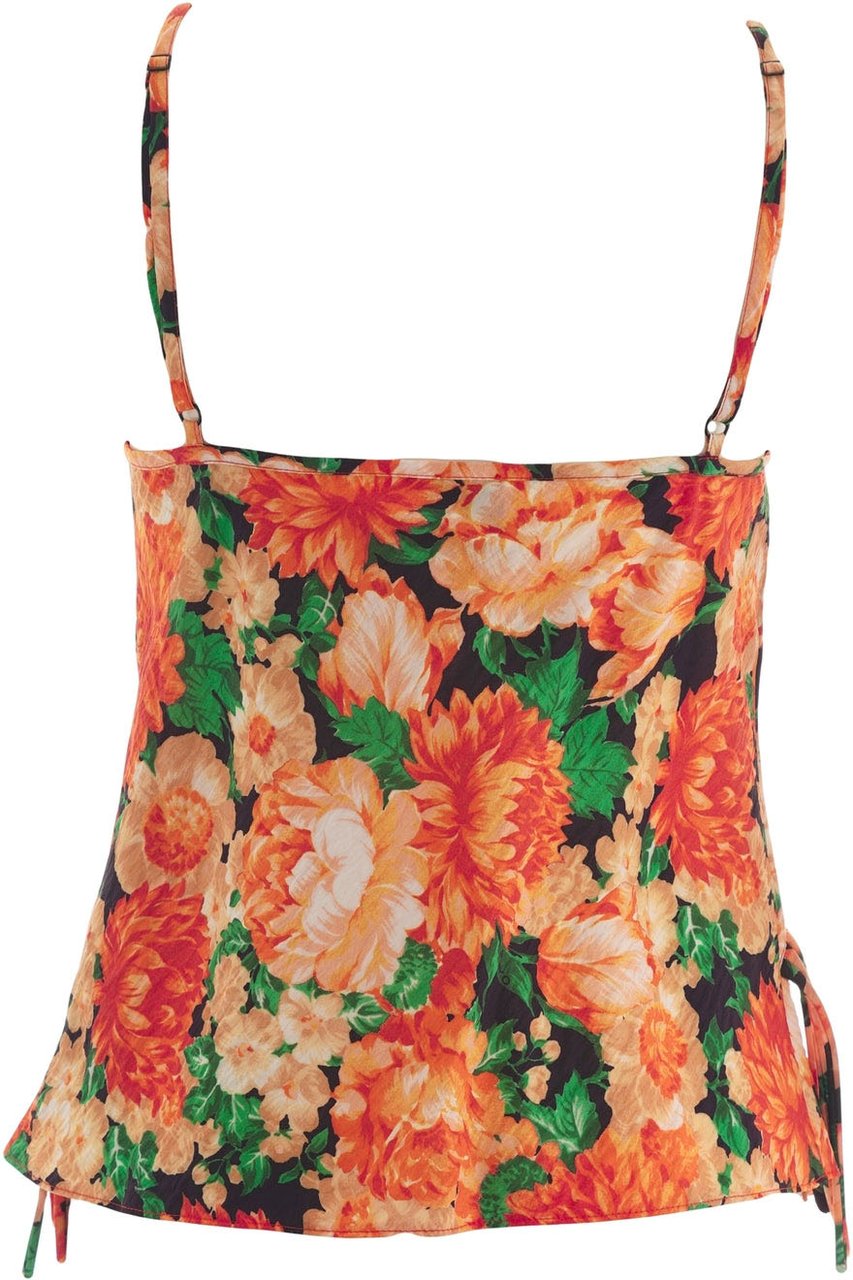 Pinko Fringe top Oranje