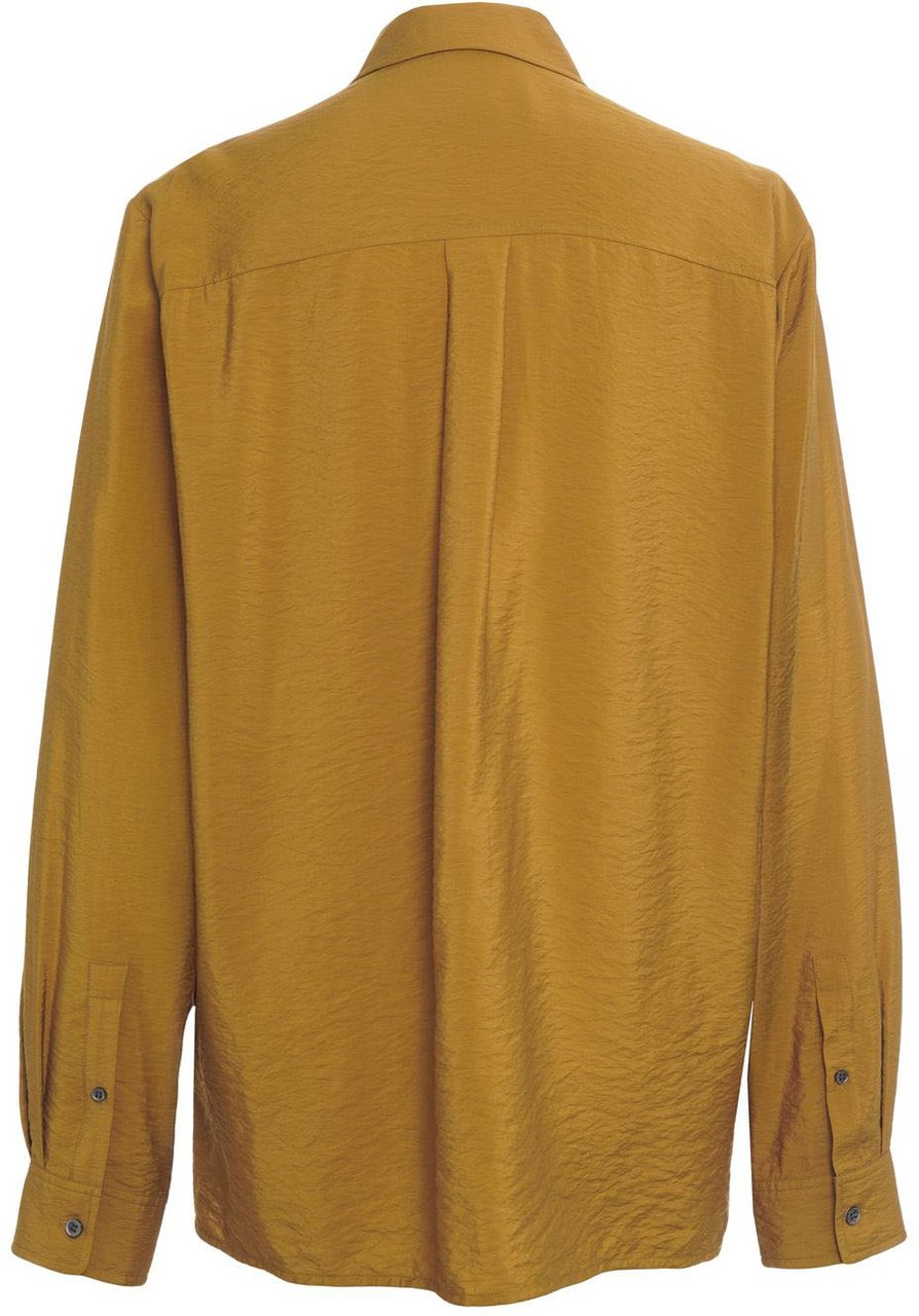Pinko Blouse with fringe detail 'Alessandria' Bruin
