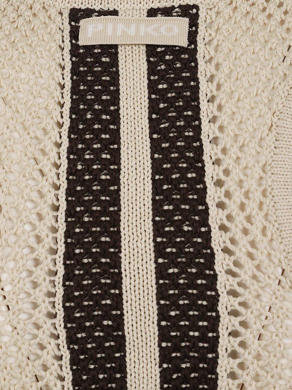 Pinko PINKO MORUS TOP RETE SPORT Donkergrijs