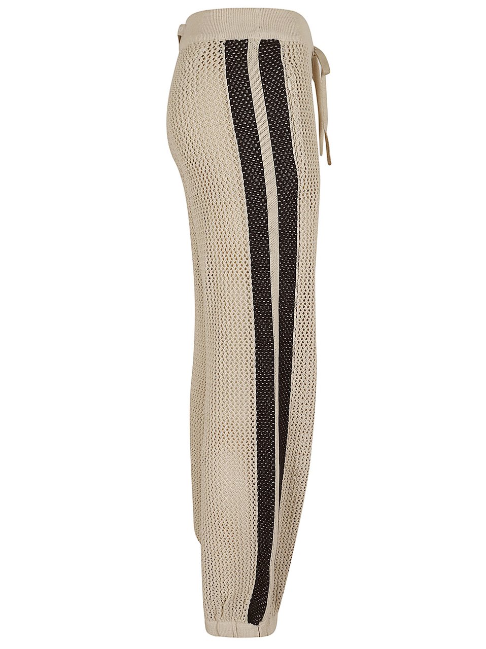 Pinko Sporty Track Pants with Removable Culottes and Side Stripes Neutraal