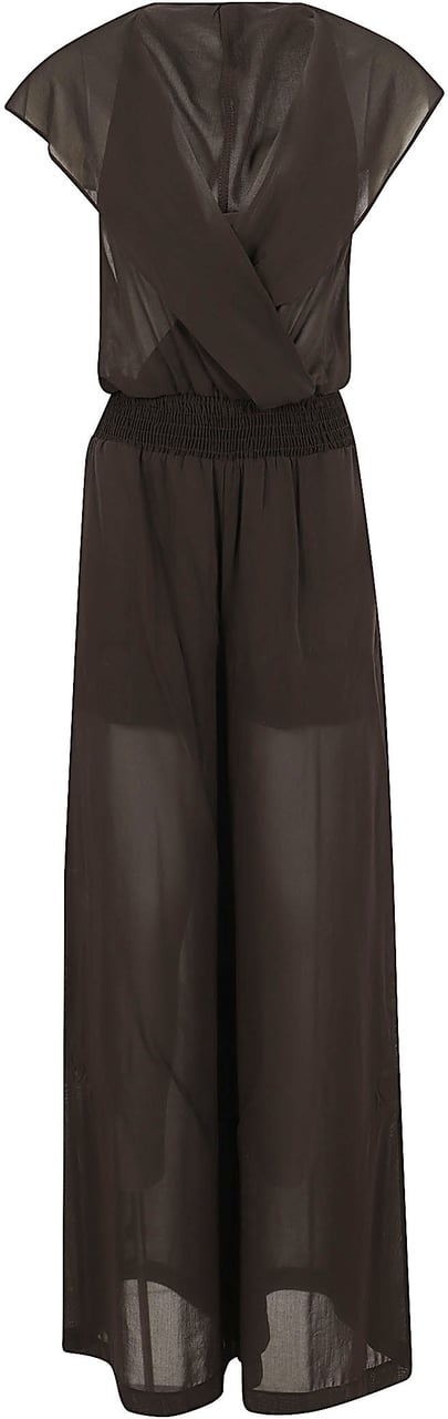 Pinko PINKO CAMPOROSSO TUTA VOILE VISCOSA Maroon