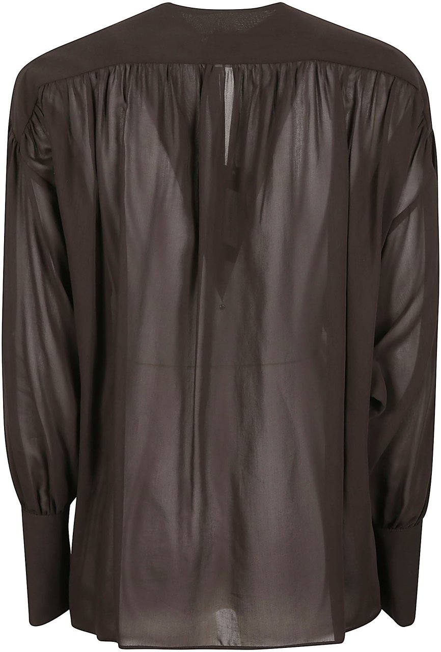 Pinko Asola Blouse Brown Bruin
