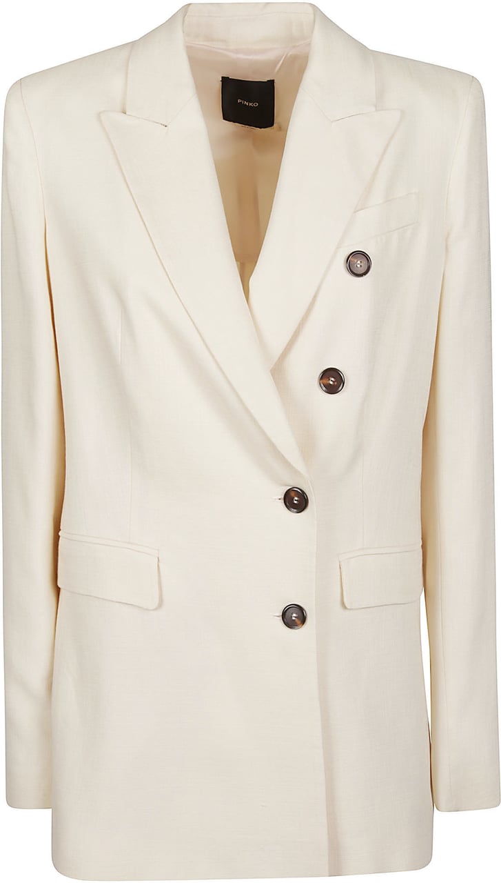 Pinko Amalfi Jacket White Wit