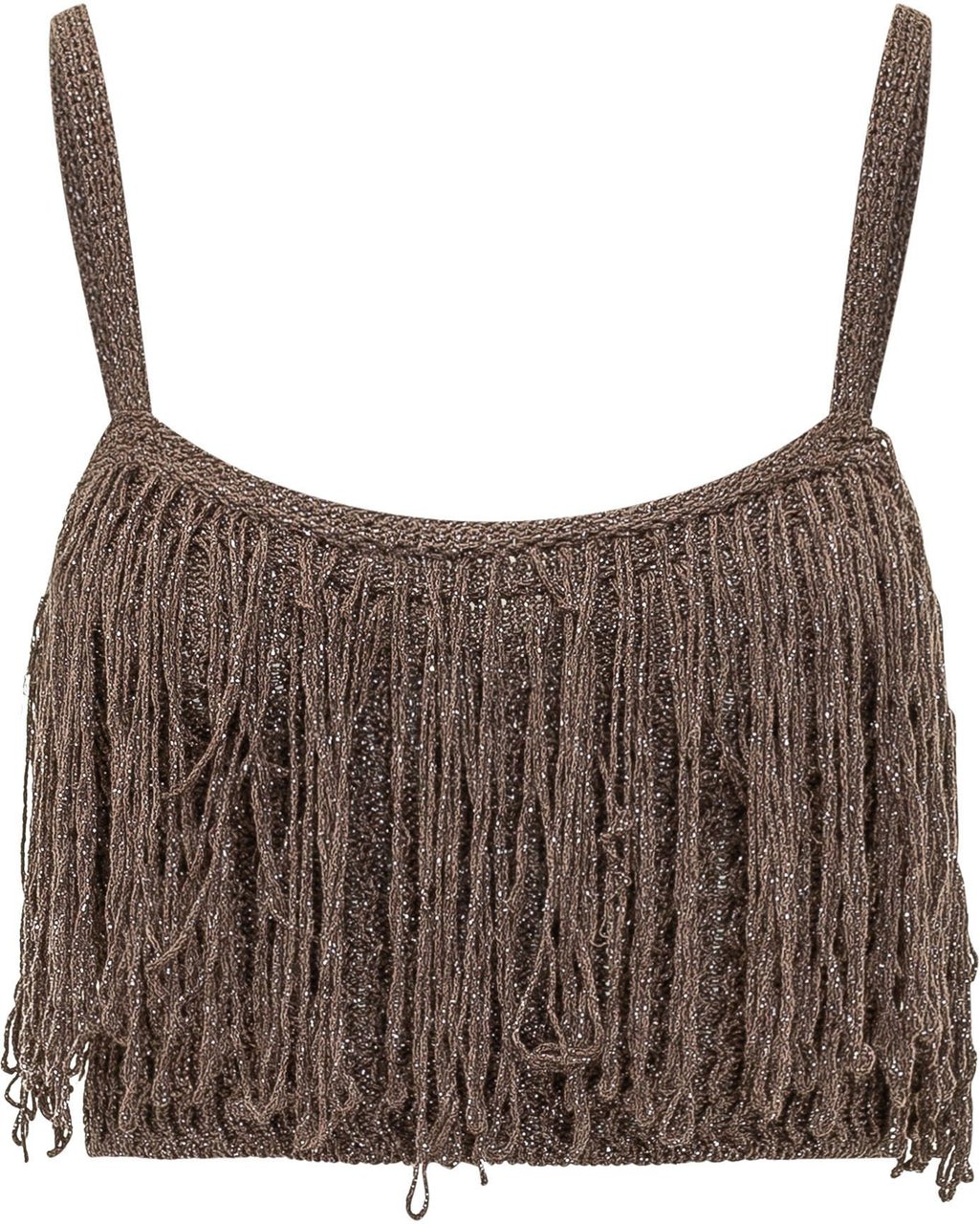 Pinko Top Marrone Taupe